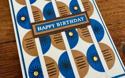 Two Blueberry Bushel Birthday Cards