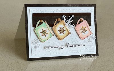 Early Espresso Country Christmas Card