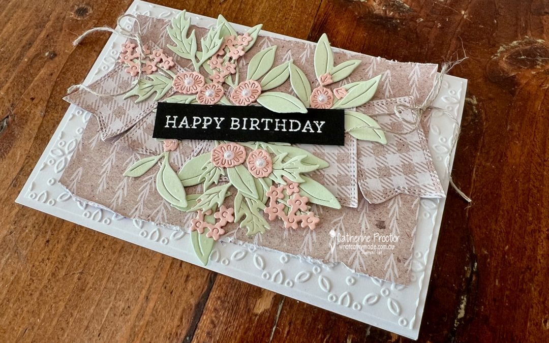 Soft Sea Foam Birthday Card