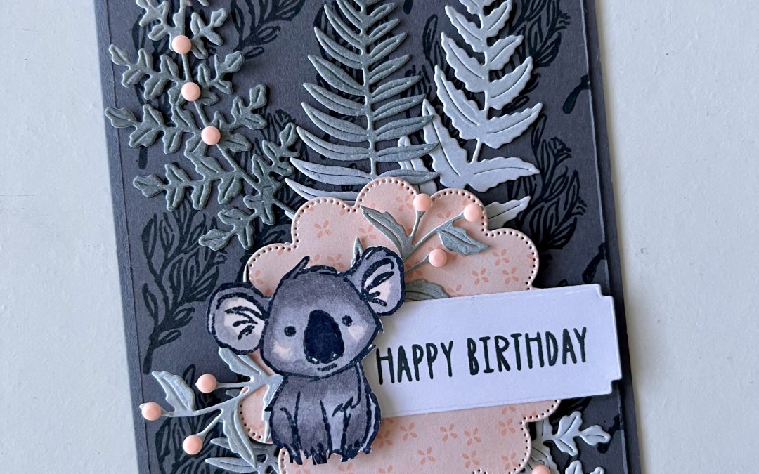 Basic Gray Wild Bunch Birthday Card